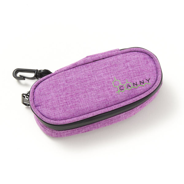 CANNY Stash Pipe Bag – Smell Proof Travel Bag – Odor Resistant Protective Case - Storage Container with Activated Carbon - Padded for Glass Pieces